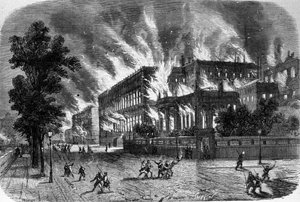 Incendio della Corte dei Conti e della Legion d