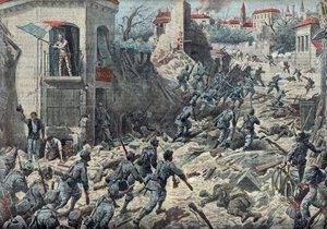 Prima guerra mondiale: la Battaglia di Gorizia (Goritz) del 9-10 agosto da Unknown Artist