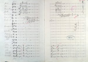 Prima pagina di Capriccio brillante sul tema di Jota Aragonese (Ouverture spagnola n.1) di Mikhail Glinka da Unknown artist