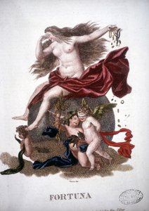 Fortuna - in Dizionario mitologico da Unknown artist