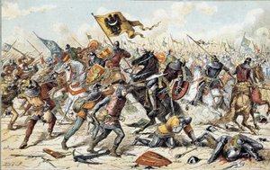 Guerra franco-inglese (1202-1214): la battaglia di Bouvines del 27/07/1214 tra l