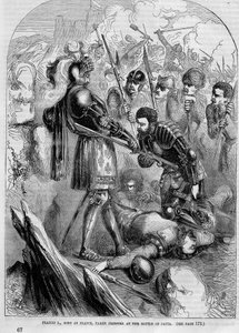 Francesco I fatto prigioniero alla battaglia di Pavia (1525) da Unknown artist