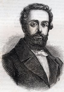 François Rose Joseph Degousée (1795-1862) militare, ingegnere civile e politico repubblicano - Incisione del 1882 in Histoire de dix ans: 1830-1840 di Louis-Blanc (1811-1882) da Unknown artist