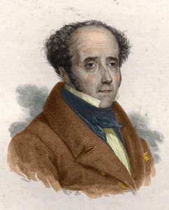 François René de Chateaubriand (Saint Malo 1768 - Parigi 1848) da Unknown artist