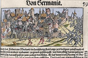 Federico Barbarossa, imperatore del Sacro Romano Impero, conquista e distrugge Milano nel 1162