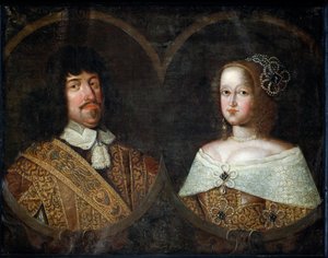 Federico III di Danimarca e sua moglie Sofia Amalia di Brunswick-Lyneburg, c.1643