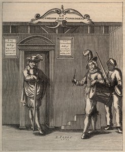 Frontespizio di "La Commedia dei Commedianti, Poema di Nuova Invenzione" di Georges de Scudery - 1635 da Unknown artist