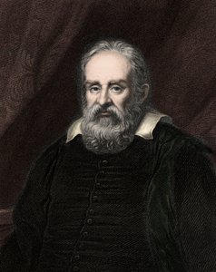 Galileo Galilei (1564-1642) - incisione - XIX secolo