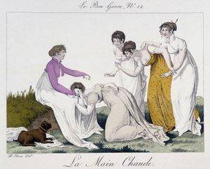 Gioco della mano calda - in Il buon genere, n. 12, inizio XIX secolo