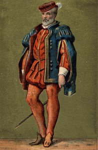 Gaspard de Coligny (1519-1572), Ammiraglio di Francia da Unknown artist