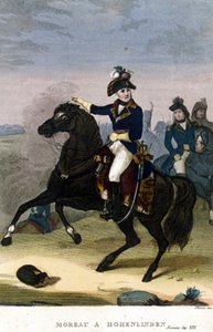 Generale Jean Victor (Jean-Victor) Moreau a Hohenlinden il 3 dicembre