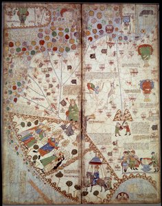 Mappa geografica: Cina, Valle del Gange, Sumatra, Ceylon da Unknown artist