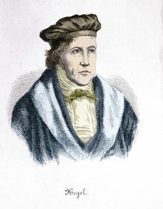 Georg Wilhelm Friedrich Hegel (1770 - 1831), filosofo tedesco.