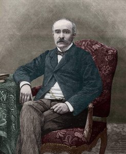 Georges Clemenceau (1841-1929), politico francese nel 1885 da Unknown artist