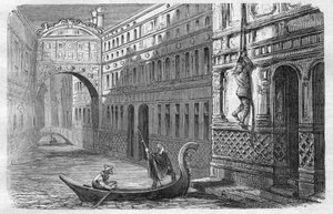 Giacomo Casanova (1725-1798) fugge dai Piombi, Venezia, 31 ottobre da Unknown artist
