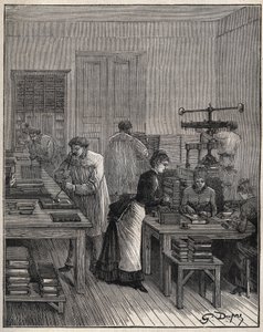 Doratura di libri (copertine) in ferro in un