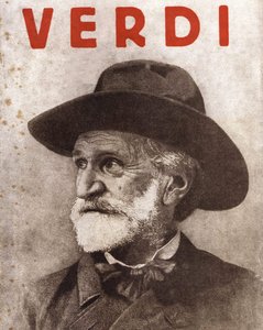 Giuseppe Verdi (1813-1901) compositore italiano da Unknown artist