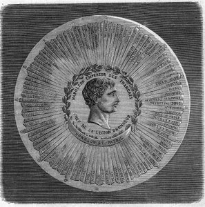 Grande sigillo di Napoleone I Bonaparte (1769-1821) nel 1804: 