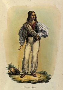 Pirata greco del XVIII secolo da Unknown artist