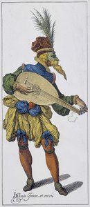 Suonatore di chitarra da Unknown artist