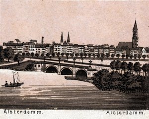 Amburgo, Germania: vista dell