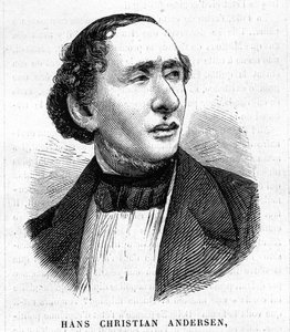 Hans Christian Andersen. Scrittore danese 1805-1875 da Unknown artist