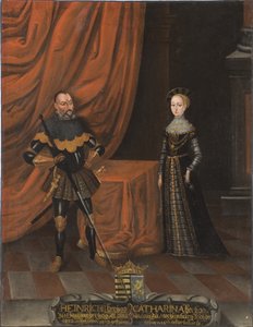 Duca Enrico il Pio e duchessa Caterina di Meclemburgo