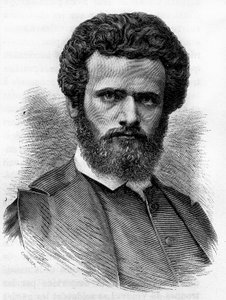 Henri Regnault (1843-1871), pittore francese. Incisione della fine del XIX secolo in "Histoire de France" di H. Martin da Unknown artist
