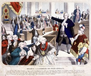Honoré Gabriel Riqueti, Conte di Mirabeau (1749-1791) all