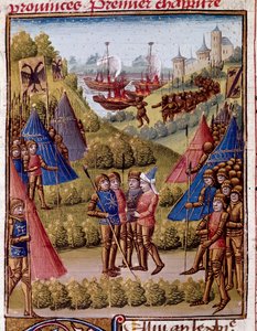 Come i Romani abbandonano le province del loro impero. Miniatura da 