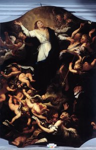 Immacolata Concezione con San Filippo Neri da Unknown artist