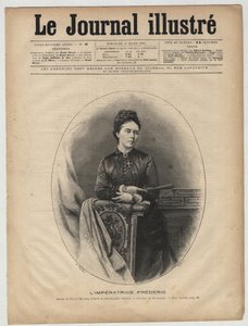 Imperatrice Federica - Vittoria del Regno Unito (1840-1901) Vittoria Adelaide Maria Luisa del Regno Unito, Principessa Reale di Gran Bretagna e Irlanda - copertina di 
