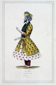 India: uomo di Delhi - in “I diversi popoli della terra” di Padre Paul Jonhanneaud da Unknown artist