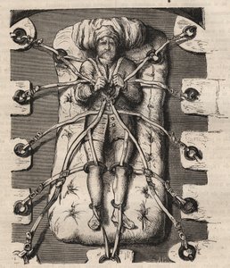Interrogatorio di Robert Francois Damiens da Unknown artist