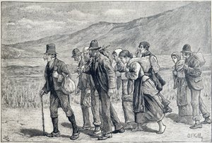 Irlanda: lavoratori stagionali per il raccolto da Unknown artist