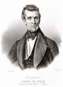 James K. Polk, Presidente degli Stati Uniti da Unknown artist