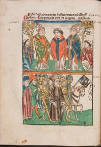 Jan Hus consegnato al potere secolare da Unknown artist