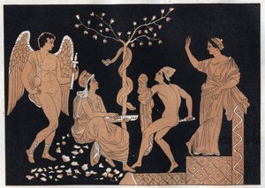 Giasone e Medea - incisione da "Usi e Costumi di Tutti i Popoli dell