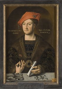 Ritratto di Giovanni II (1458-1521), Duca di Cleves, Conte di Mark da Unknown artist