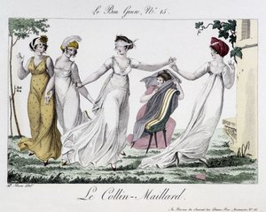 Gioco del Colin-Maillard (Colin Maillard) - in "Le Bon genre", n.14, inizio XIX secolo