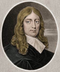 John Milton 1608-1674 - incisione - XIX secolo da Unknown artist