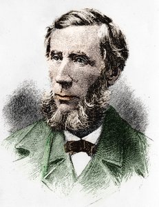 John Tyndall (1820-1893), fisico irlandese da Unknown artist