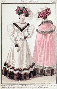 Journal des dames et des modes, costumi parigini