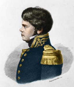 Jules Poret de Blosseville. Esploratore, marinaio e geografo francese (1802-1833) da Unknown artist
