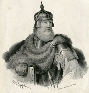 Kestutis, granduca di Lituania e duca di Trakai da Unknown artist