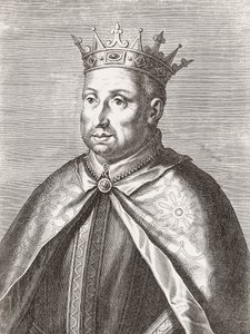 Re Afonso II del Portogallo. Ritratto. da Unknown artist