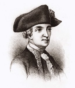 Cavaliere di Chastellux, ritratto di François Jean, marchese di Chastellux (1734-1788), scrittore e militare francese. Incisione del XIX secolo. da Unknown artist