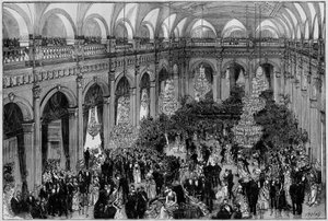 La grande sala delle feste dell