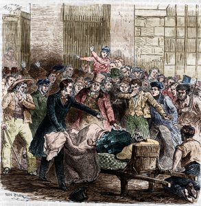 Il colera, Parigi, aprile 1832.