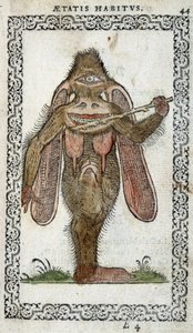 Il ciclope - in “Habits et effigies” di Jean Sluperius